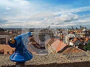City panorama. Zagreb