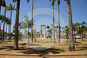 City park in Cayenne, French Guiana photo