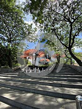 City park in Jakarta Indonesia