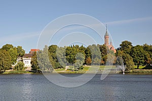 City Park landscape in Drushkininkai, Lithuania #2