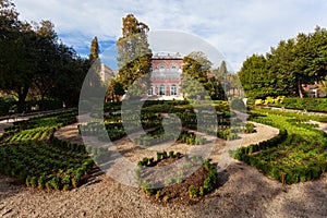 city park in Opatija, Croatia