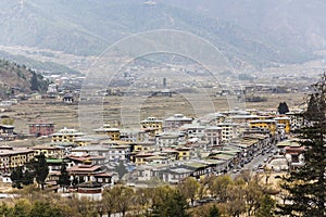 The city of Paro