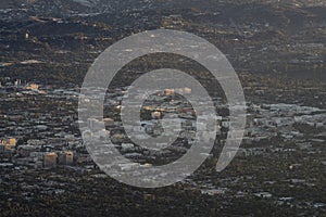 The City of Pasadena from Mt Wilson