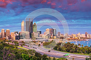 City of Perth, Australia.