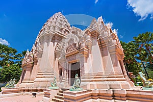 City Pillar Shrine of Buriram, Thailand photo