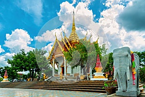 City Pillar Shrine Ubon Ratchathani is located in Thung Si Muang Public Park, Ubon Ratchathani, Thailand