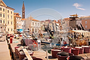 The city Piran photo