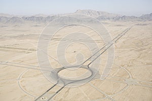 City plan was starting with road construction, Kandahar Afghanistan