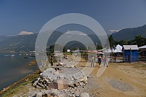 City of Pokhara, Nepal