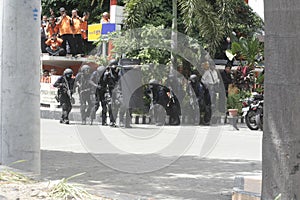 CITY POLICE ANTI-TERRORIST TRAINING SOLO CENTRAL JAVA