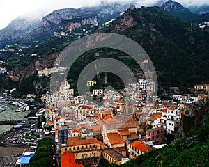 City of Positano in Italy