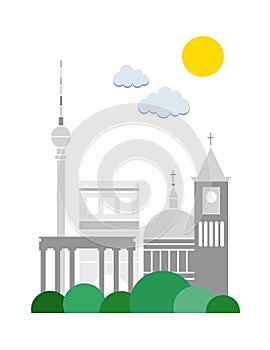 City poster: Berlin