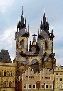 The city of Prague photo