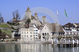 City of Rapperswil in Switzerland