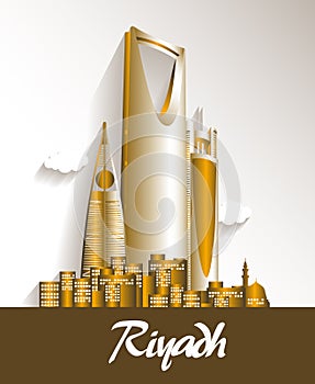 City of Riyadh Saudi Arabia Famous Buildings