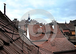 City rooftops photo