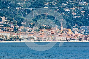 City of Roquebrune Cap Martin in France