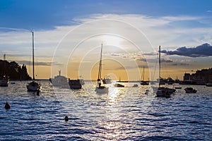 City of Rovinj in Croatia.