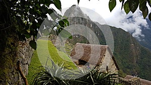 City ruins machupichu peru photo