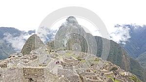 City ruins machupichu peru photo