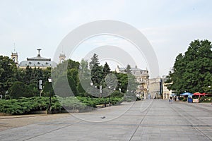 City of Russe, Bulgaria, Downtown