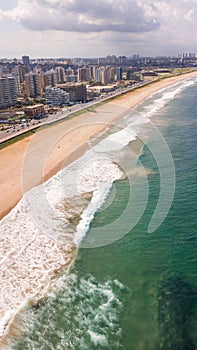 City of Salvador in Bahia. Aerial view