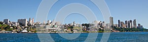 City of Salvador de Bahia in Brazil. Images from the seaside for