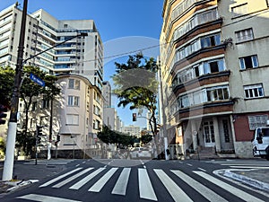 The City of Sao Paulo, ConsolaÃ§Ã£o district, Brazil. photo