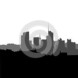 CITY SCAPE VECTOR BACKGROUND