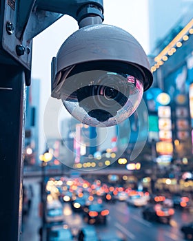 City Security: Street CCTV Ensuring Public Safety