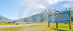 The City of Silverton in the San Juan Mountains in Colorado