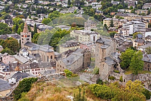City Sion, capital of the swiss canton of Valais, Switzerland