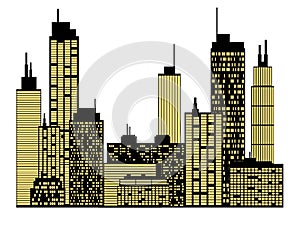 City skyline