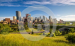 City skyline of Calgary, Canada