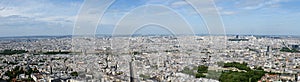 The city skyline at daytime. Paris, France