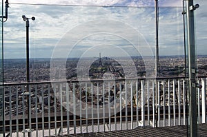 The city skyline at daytime. Paris, France