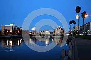 City Skyline Reflection