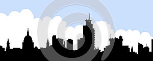 City Skyline - Vector Illustration
