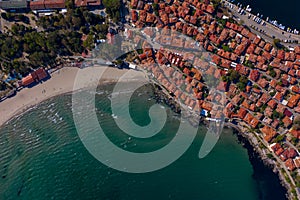 City of Sozopol aerial view