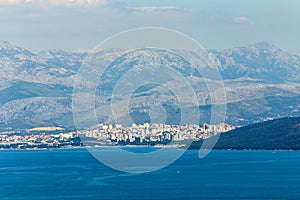 City of Split seen form far distance