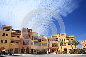 City square in El-Gouna