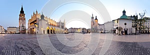 City square in Krakow photo