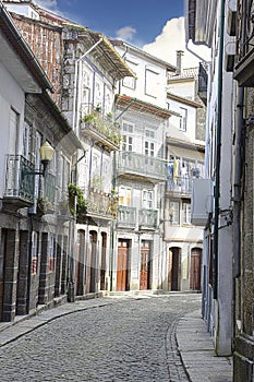 City street of Guimaraes