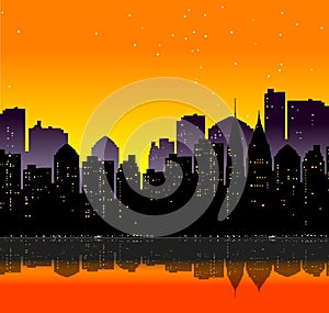 City, Sunburst