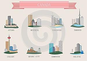 City symbol. Canada