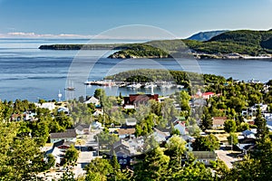 City of Tadoussac, Quebec, Canada