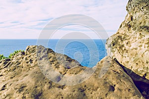 City Tanger,Marocco, 2013. Spring in Africa. View ocean, nature