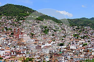 Aerial view of the city of taxco, in Guerrero VI photo