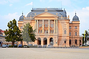 The city Theatre in Schwerin, Germany