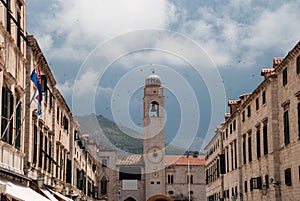 City tower in Dubrovnik